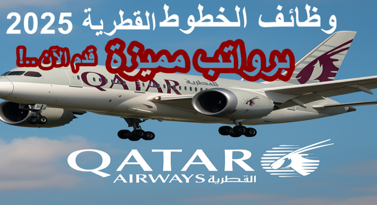 وظائف الخطوط القطرية 2025 – فرص عمل شاغرة مع القطرية برواتب مميزة.. قدم الآن!